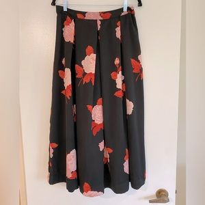 Silky Midi Skirt